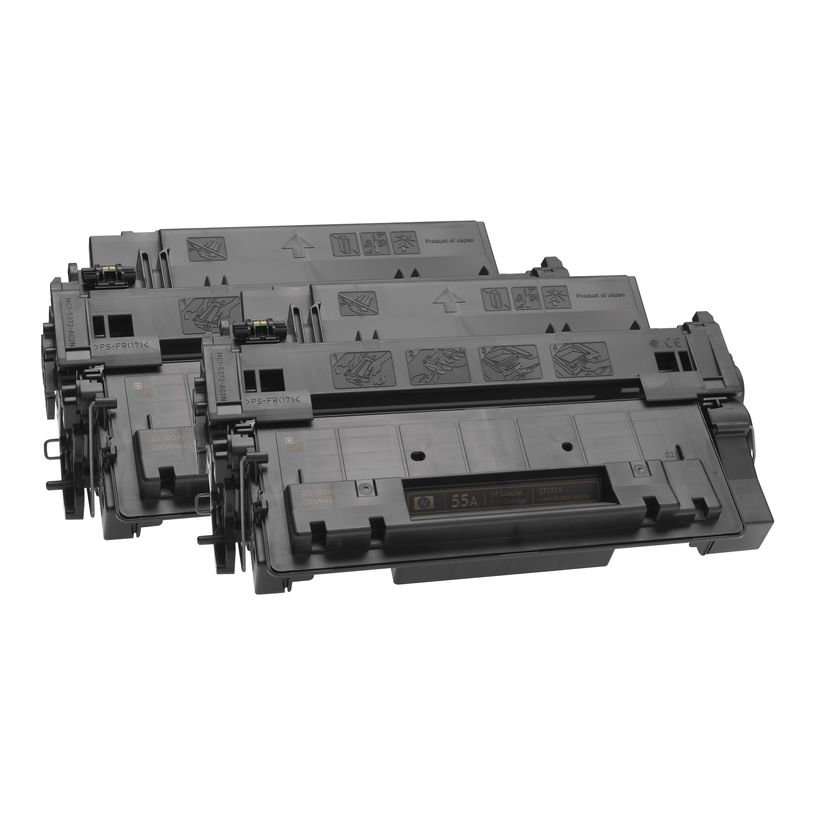 0885631277102-HP 55X - Paquete de 2 - Alto rendimiento - negro - original - LaserJet - cartucho de tóner (CE255XD) - para LaserJet Enterprise MFP M525; LaserJet Enterprise Flow MFP -P_79391215_18-11