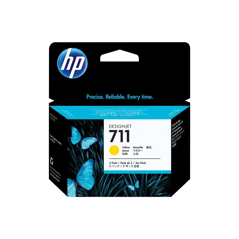 886112841195-HP 711 - Pack de 3 - jaune - cartouche d'encre originale (CZ136A)-P_79391297_18-9