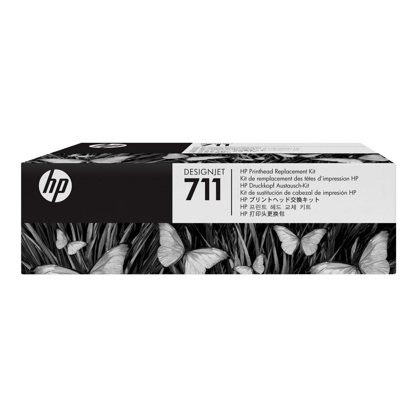 887111281470-HP 711 - Kit de remplacement tête d'impression + pack de 4 - noir et 3 couleurs - cartouche-P_79391315_9-9