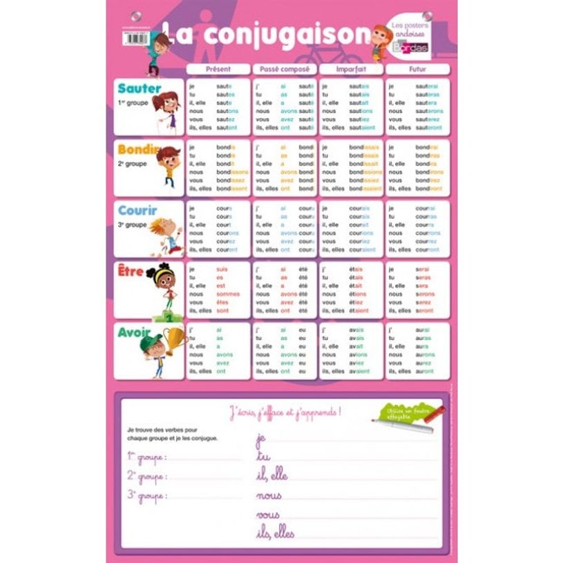 3133097352077-Poster Ardoise la conjugaison-P_79391512_1-0