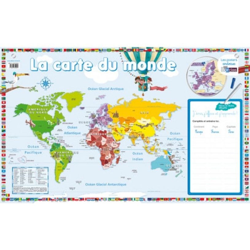 3133097352091-Poster Ardoise la carte du monde-P_79391514_1-0