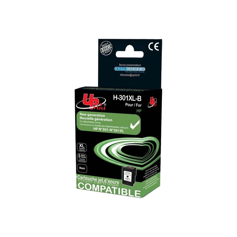 3584770903671-Cartouche remanufacturée HP 301XL - noir - Uprint-P_79391546_1-0