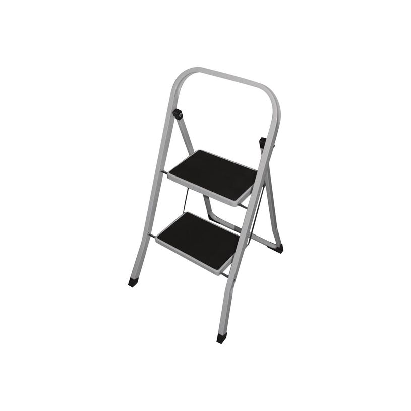 3700092239001-Tabouret - 2 marches - acier - blanc-P_79391827_1-0