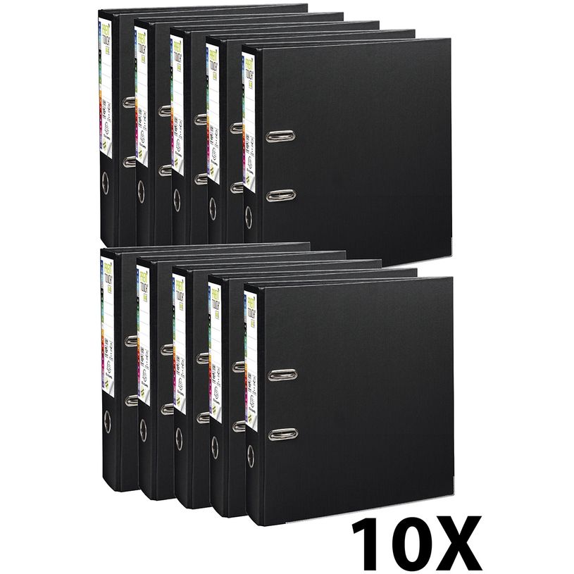 2012348400075-Exacompta Prem'Touch - 10 Classeurs à levier - Dos 80 mm - A4 Maxi - pour 600 feuilles - n-P_79392342_1-0