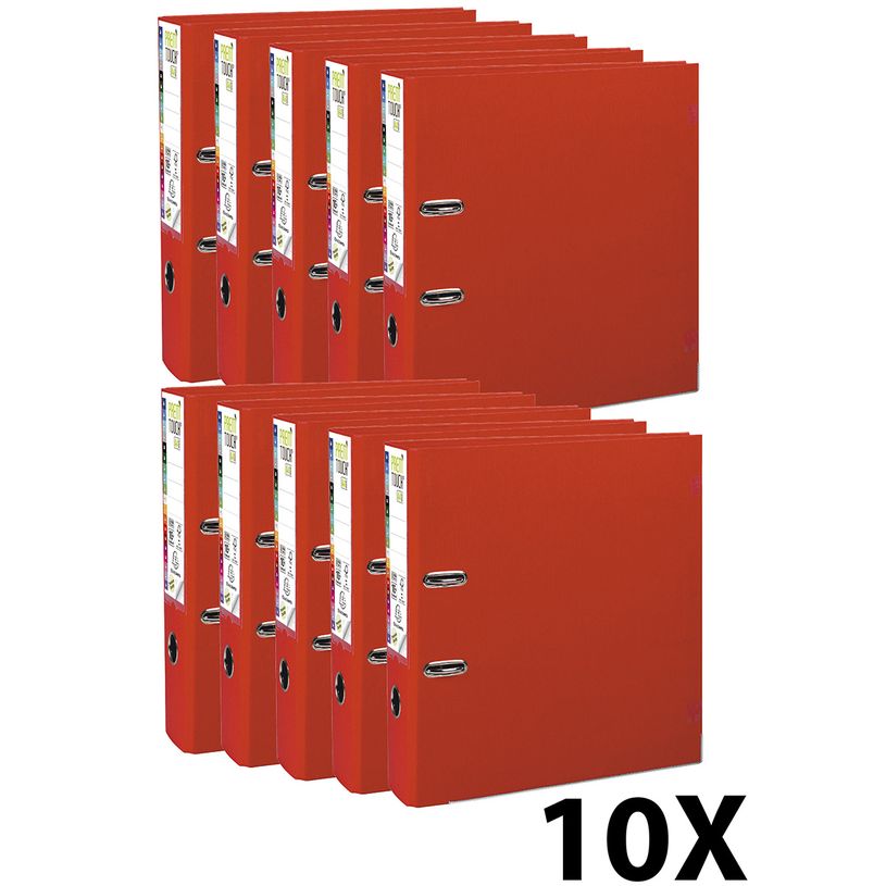 2012348400082-Exacompta Prem'Touch - 10 Classeurs à levier - Dos 80 mm - A4 Maxi - pour 600 feuilles - r-P_79392343_1-0