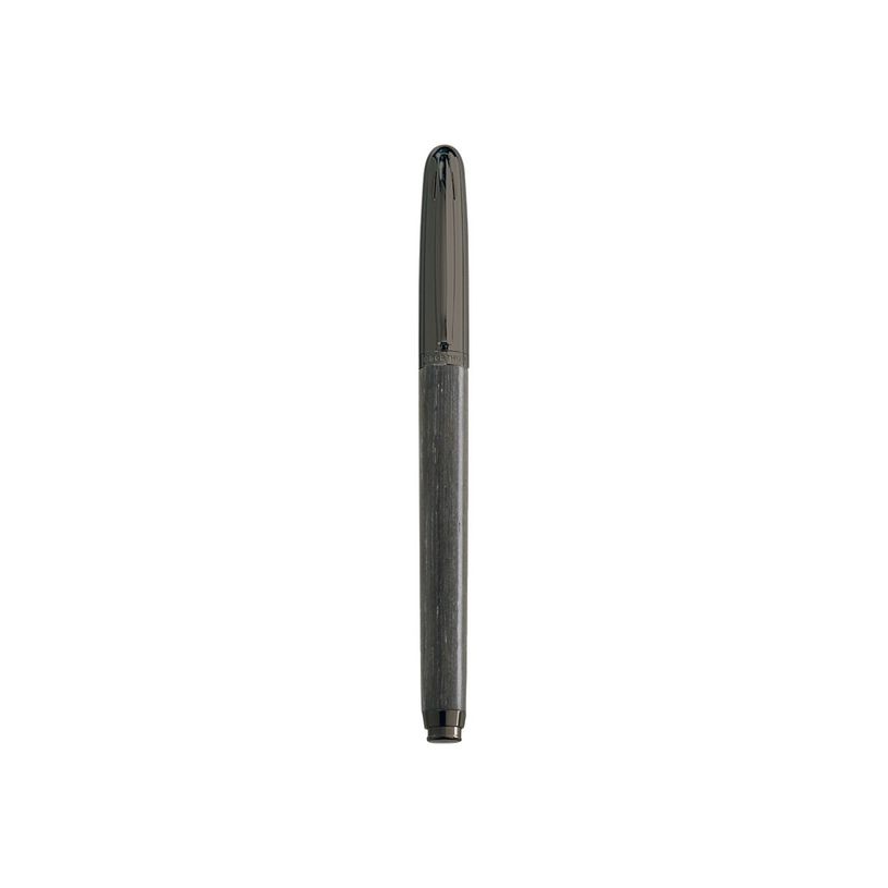 3108722400782-Editions Oberthur Séquoia - Stylo plume - Pointe M - Corps bois d'abricotier gris gun-P_79392549_2-1