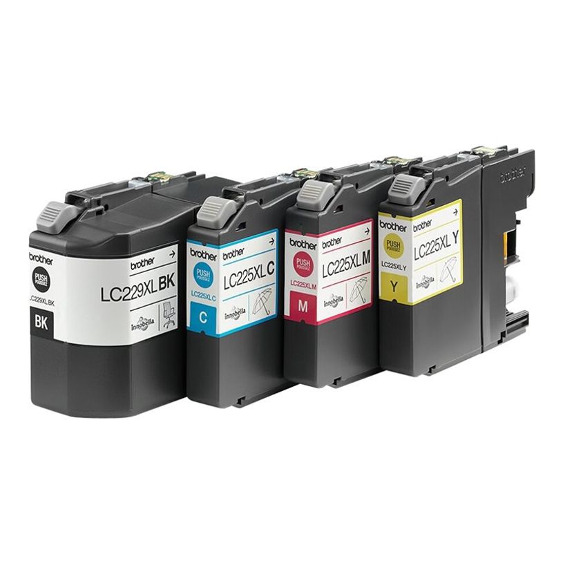 5014047567032-Brother LC225XL/LC229XL - Pack de 4 - noir, cyan, magenta, jaune - cartouche d'encre origin-P_79394013_3-2