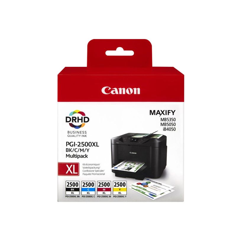 8714574679006-Canon PGI-2500XL - Pack de 4 - noir, cyan, magenta, jaune - cartouche d'encre originale-P_79394046_4-2