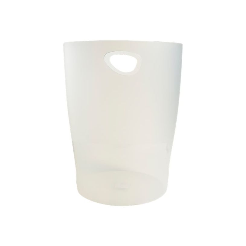 9002493037083-Exacompta Ecobin - Corbeille à papier 15L - blanc glacé translucide-P_79394093_2-1