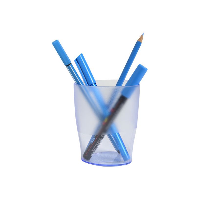 9002493099098-Exacompta EcoPen - Pot à crayons bleu glacé transparent-P_79394096_1-0
