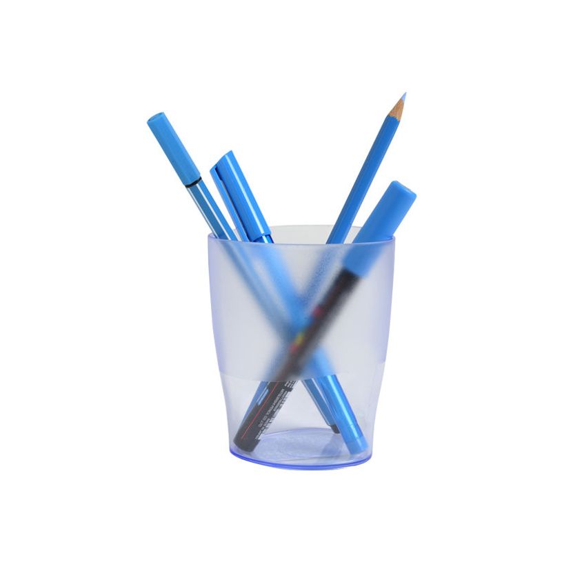 9002493099098-Exacompta EcoPen - Pot à crayons bleu glacé transparent-P_79394096_3-2