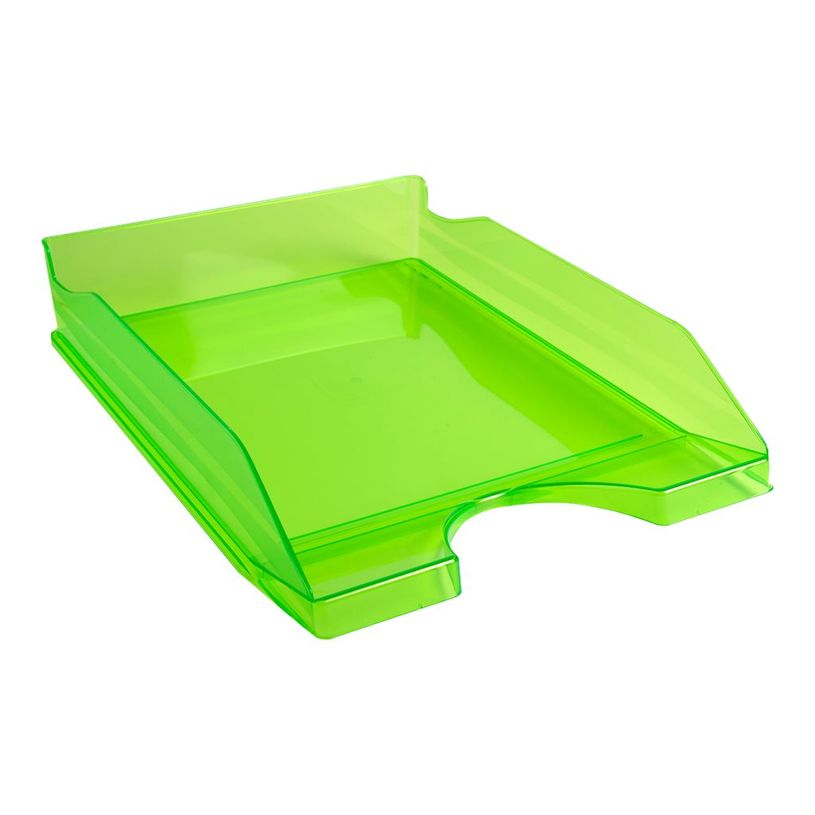 9002493115484-Exacompta Ecotray - Corbeille à courrier vert pomme translucide-P_79394109_2-1