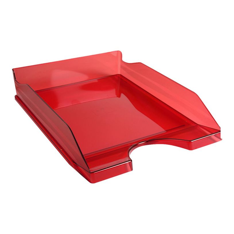 9002493115521-Exacompta Ecotray - Corbeille à courrier rouge carmin translucide-P_79394112_2-1