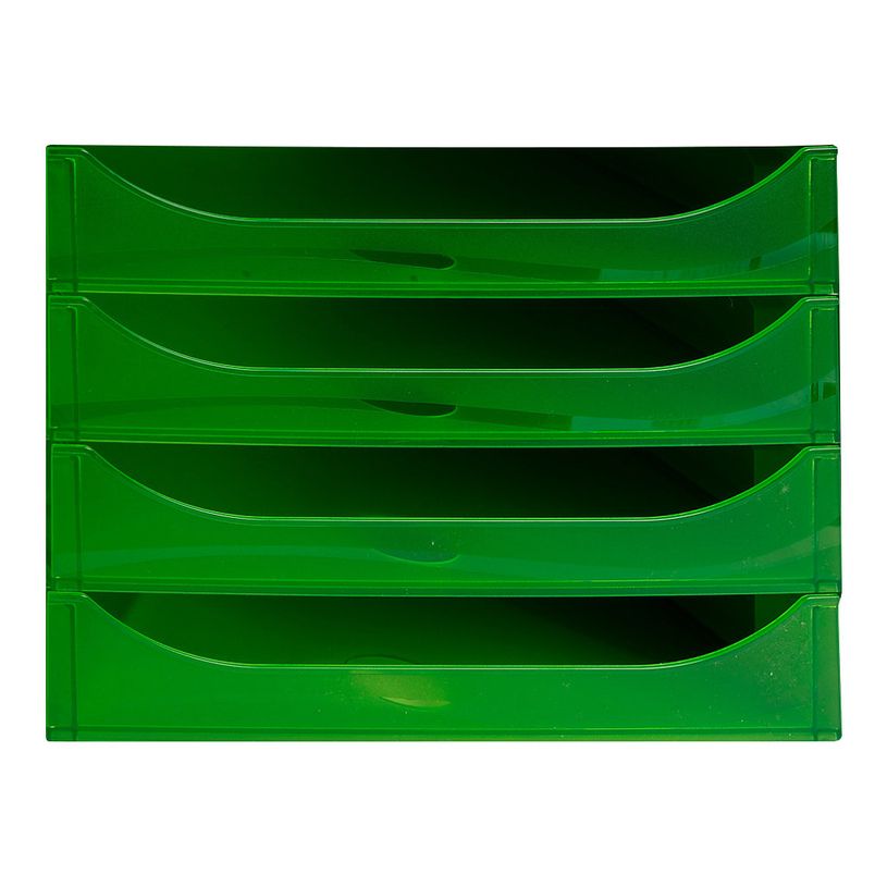 9002493423367-Exacompta Ecobox - Module de classement 4 tiroirs - gris/vert transparent-P_79394116_1-0