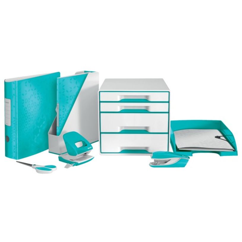 4002432104352-Leitz WOW - Corbeille à courrier menthe-P_79394125_4-2