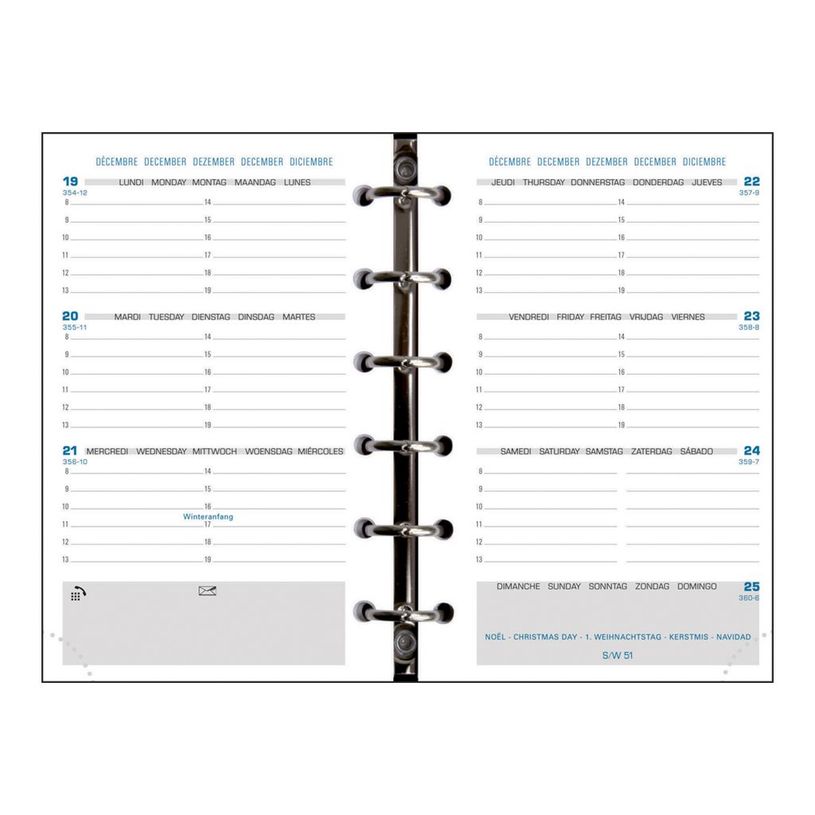 3660942048767-Lady Flora - Organiseur 16 mois - 10 x 14 cm - violet - Exacompta-P_79394654_1-2