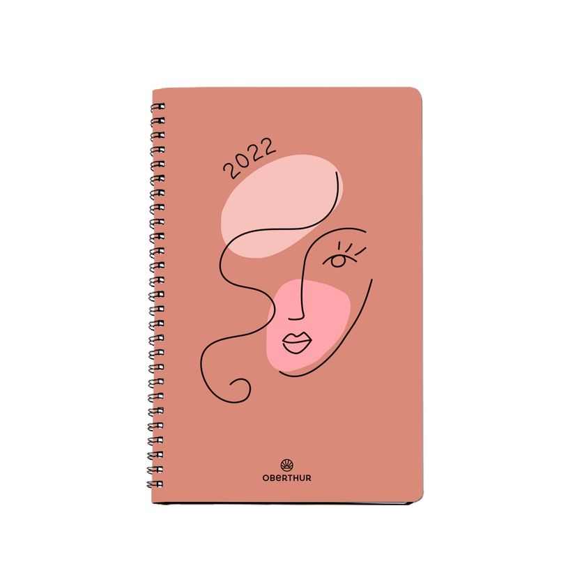 3108728157703-Agenda à spirale Divine - 1 semaine sur 2 pages - 10 x 15 cm - disponible dans différente-P_79395068_3-2