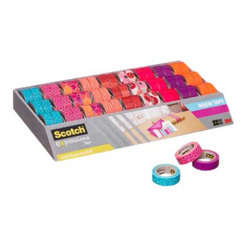 0051141402291-Rubans Scotch Expressions Glamour 9 designs différents -P_79395154_1-0