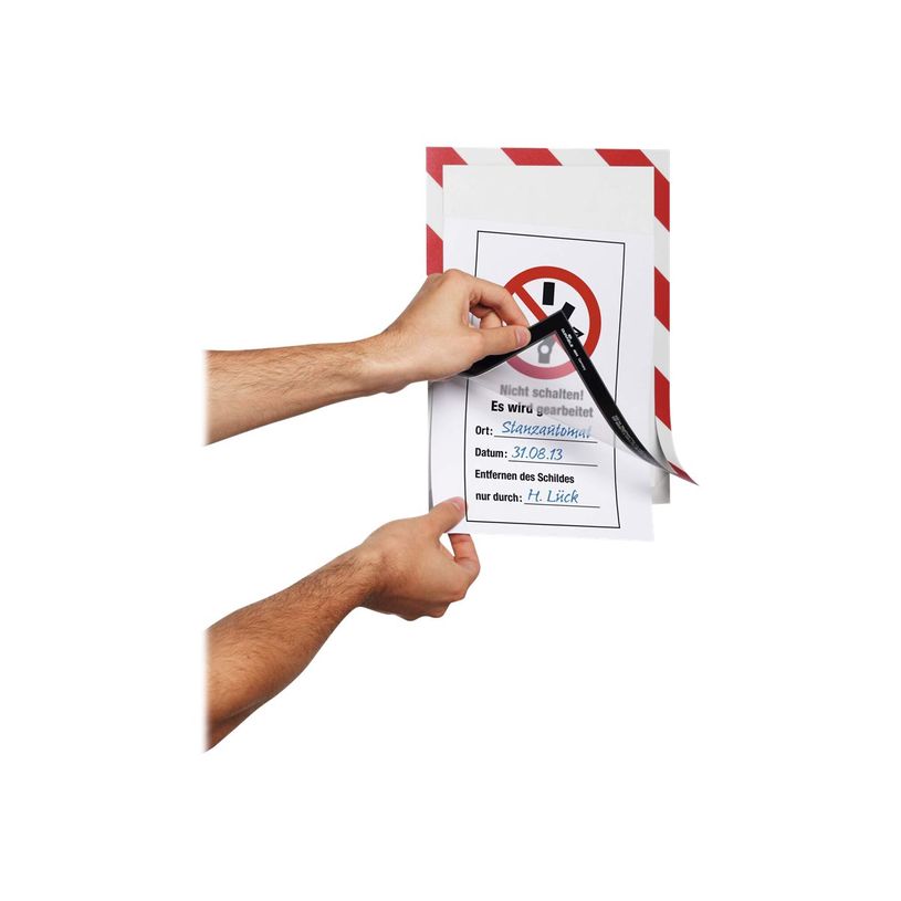 4005546406565-Durable Duraframe Security - 2 Cadres d'affichage bicolore - A4 - rouge/blanc (encadrement-P_79395366_10-9