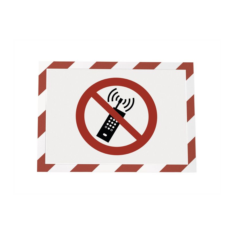 4005546406565-Durable Duraframe Security - 2 Cadres d'affichage bicolore - A4 - rouge/blanc (encadrement -P_79395366_3-2