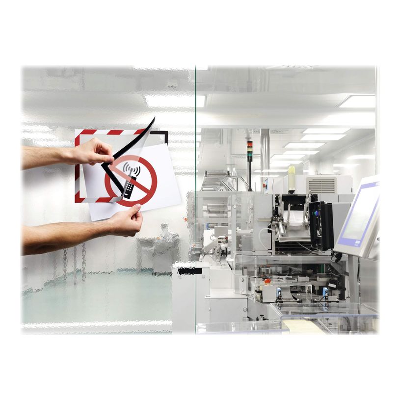 4005546406565-Durable Duraframe Security - 2 Cadres d'affichage bicolore - A4 - rouge/blanc (encadrement -P_79395366_8-7