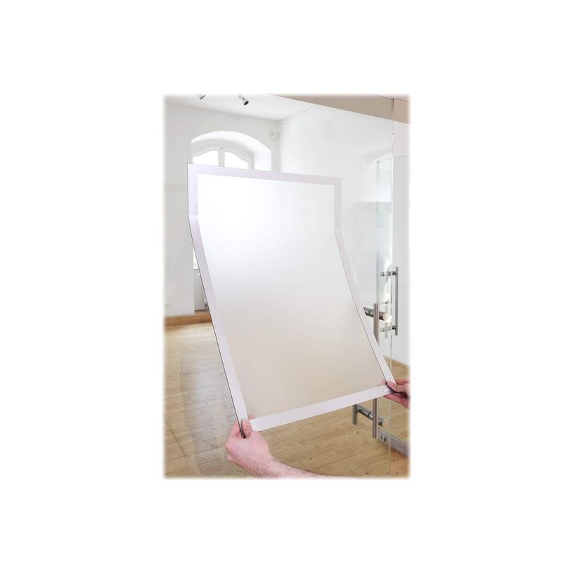 4005546406718-Durable Duraframe Poster - Cadre d'affichage adhésif - A2 - argent-P_79395368_7-6