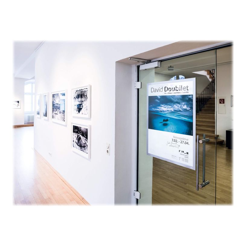 4005546406756-Durable Duraframe Poster - Cadre d'affichage adhésif - A1 - argent-P_79395372_5-4