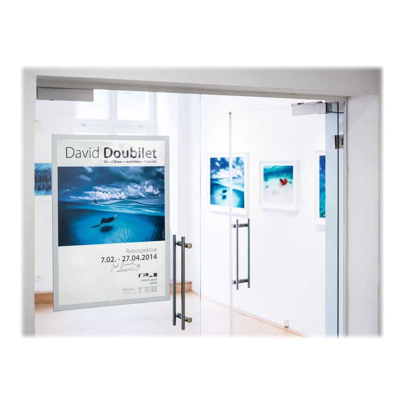 4005546406756-Durable Duraframe Poster - Cadre d'affichage adhésif - A1 - argent-P_79395372_6-5