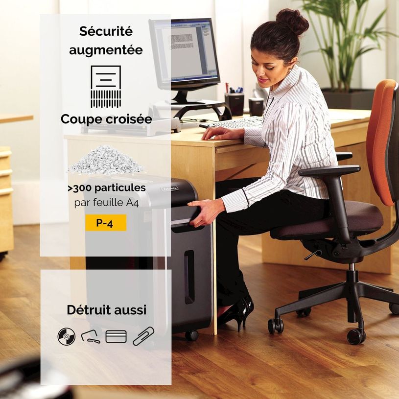 Fellowes Powershred 99Ci - destructeur de documents coupe