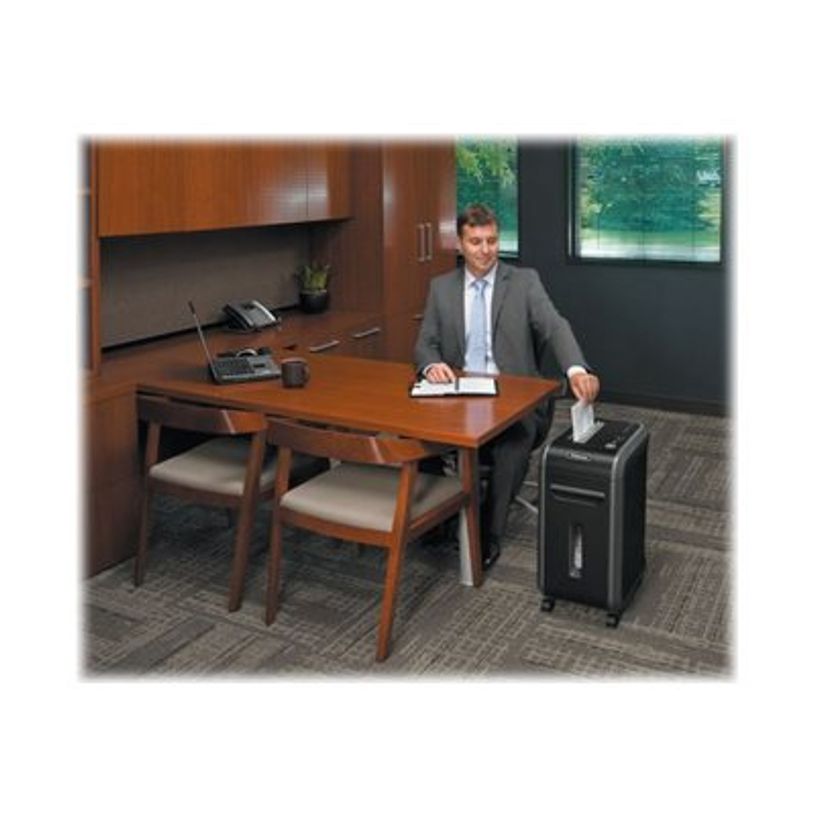 0043859629251-Fellowes Powershred 99Ci - destructeur de documents coupe croisée - 18 feuilles - Corbeille 34 litres - anti-bo-P_79395513_8-8
