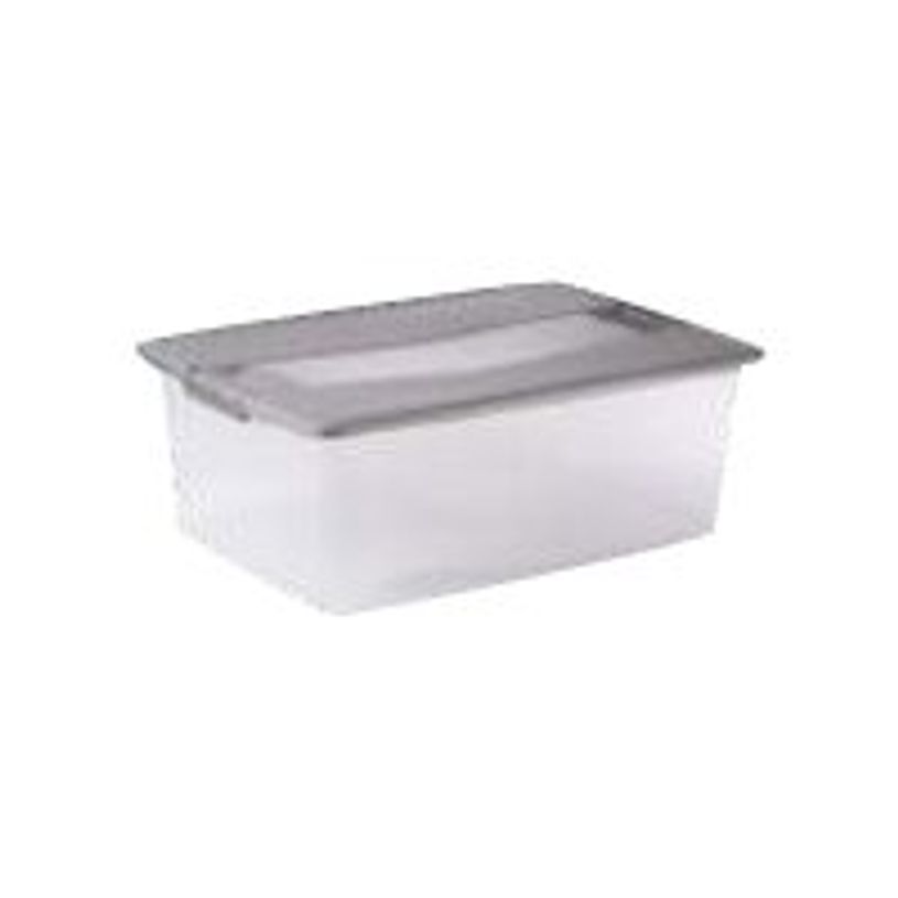 3234530004055-Fast Standard Kliker - Boîte de classement - 18 litres - argenté, transparent-P_79395523_1-0