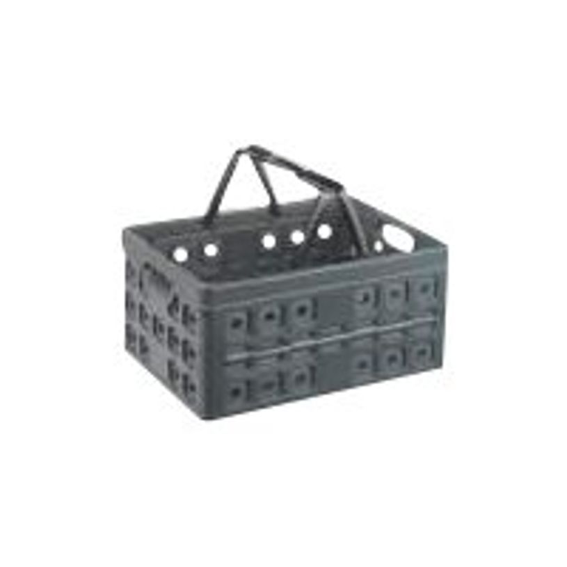 8711112571020-Sunware Square - Caisse pliante 32L - 2 anses - noir/anthracite-P_79395537_1-0