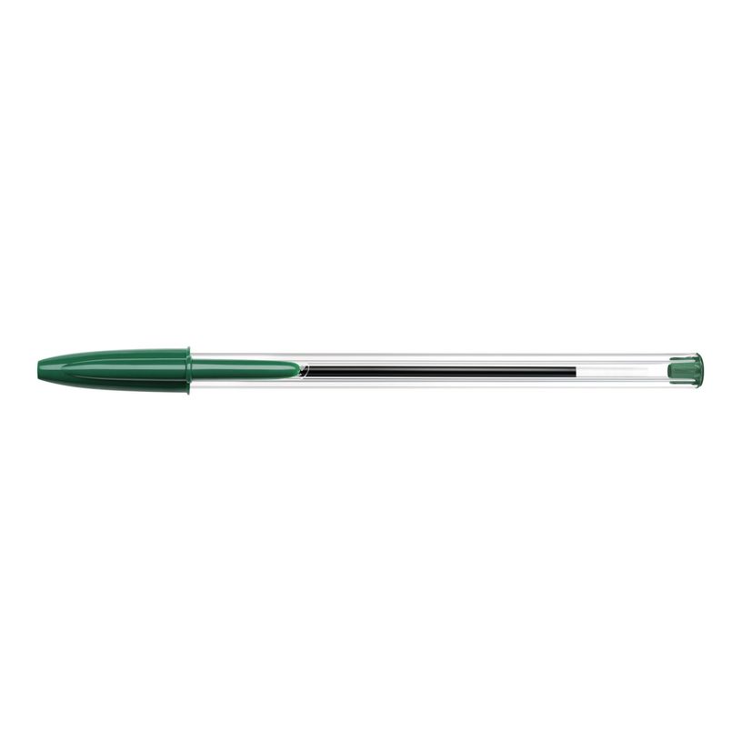 0070330129641-BIC Cristal - 50 Stylos à bille - vert - 1 mm - pointe moyenne-P_79395555_10-13