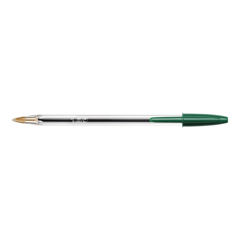 0070330129641-BIC Cristal - 50 Stylos à bille - vert - 1 mm - pointe moyenne-P_79395555_14-8