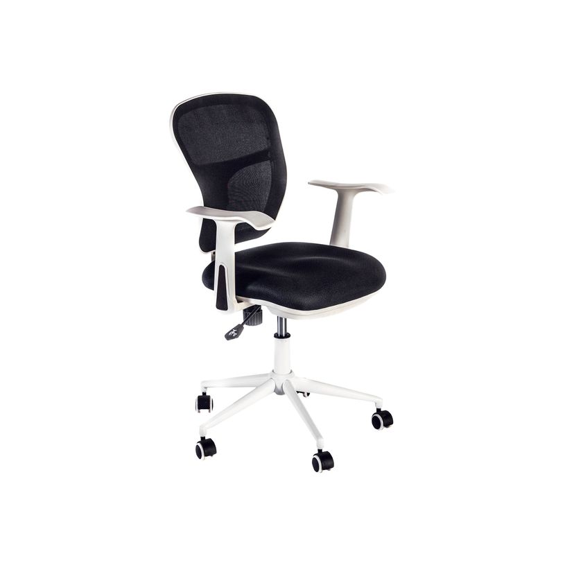 3760185025065-Fauteuil de bureau - PHOENIX - Accoudoirs fixes blancs - Blanc-P_79395742_1-0