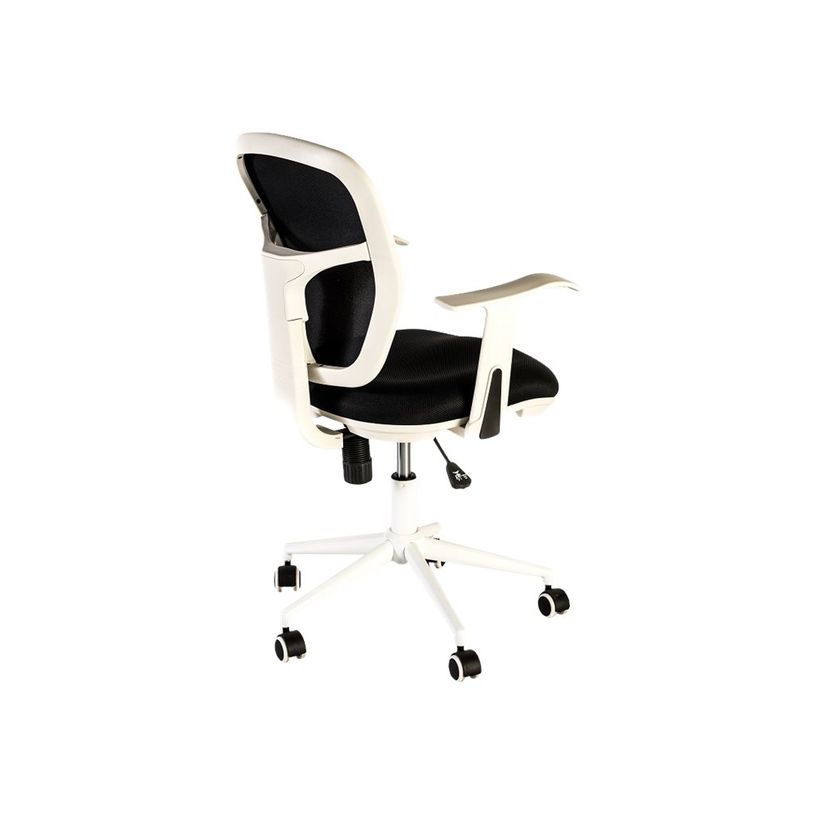 3760185025065-Fauteuil de bureau - PHOENIX - Accoudoirs fixes blancs - Blanc-P_79395742_3-2