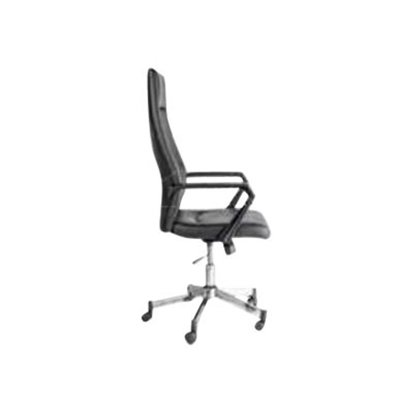 3760185026864-Fauteuil de bureau BUFFALO - Accoudoirs fixes - noir-P_79395754_3-2