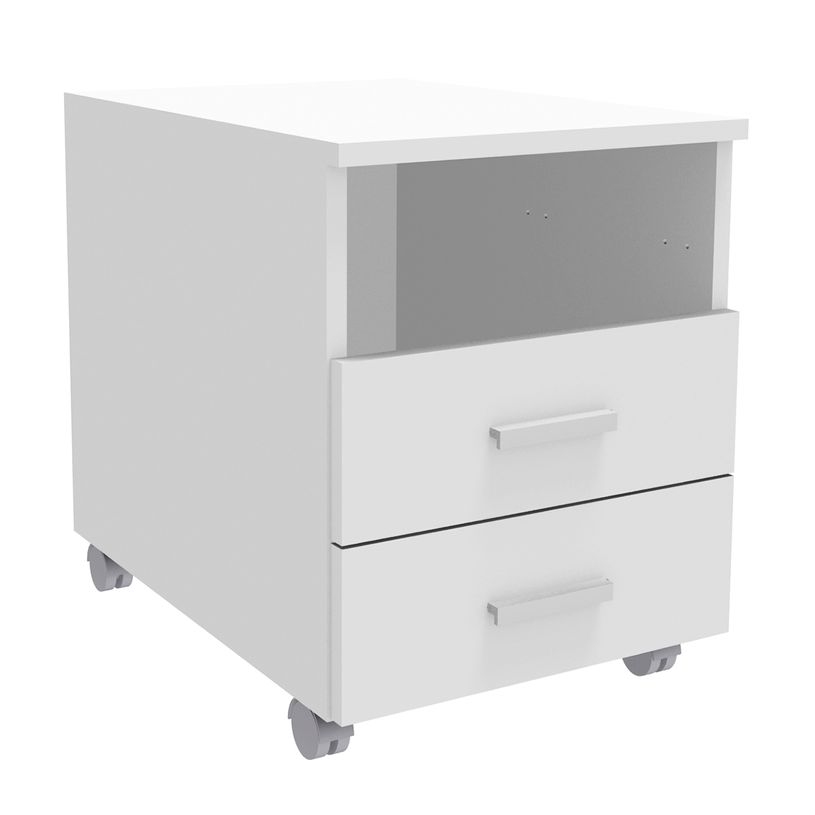 3253310133433-Caisson mobile INEO JET UP Bureau Vallée - L43xH56xP60 cm - 3 Tiroirs dont 1 personnalisable obli-P_79395823_1-0