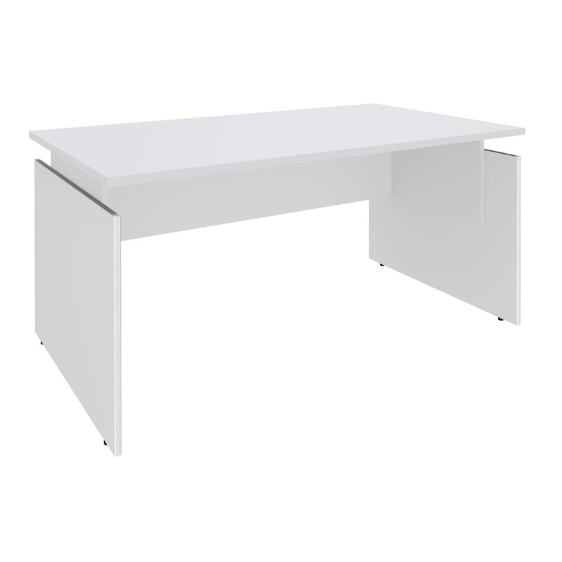 3253310147355-Bureau INEO JET UP Bureau Vallée - Réglable en hauteur - L160 x H74/78/82 x P80 cm - Pieds blanc - pla-P_79395850_1-0