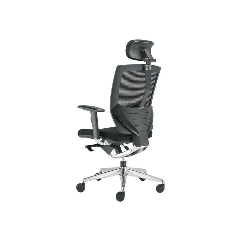 0000793958953-Fauteuil de bureau - 4X - Accoudoirs réglables  - Appuie-tête - Noir -P_79395895_2-1