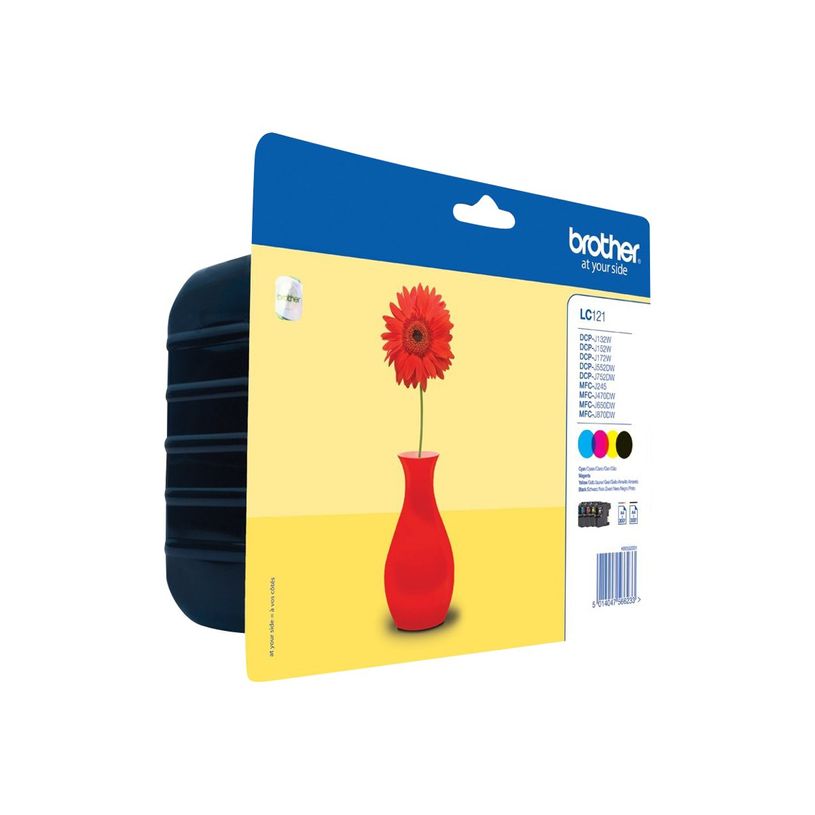 5014047566233-Brother LC121 - Pack de 4 - noir, cyan, magenta, jaune - cartouche d'encre originale-P_79396212_8-6