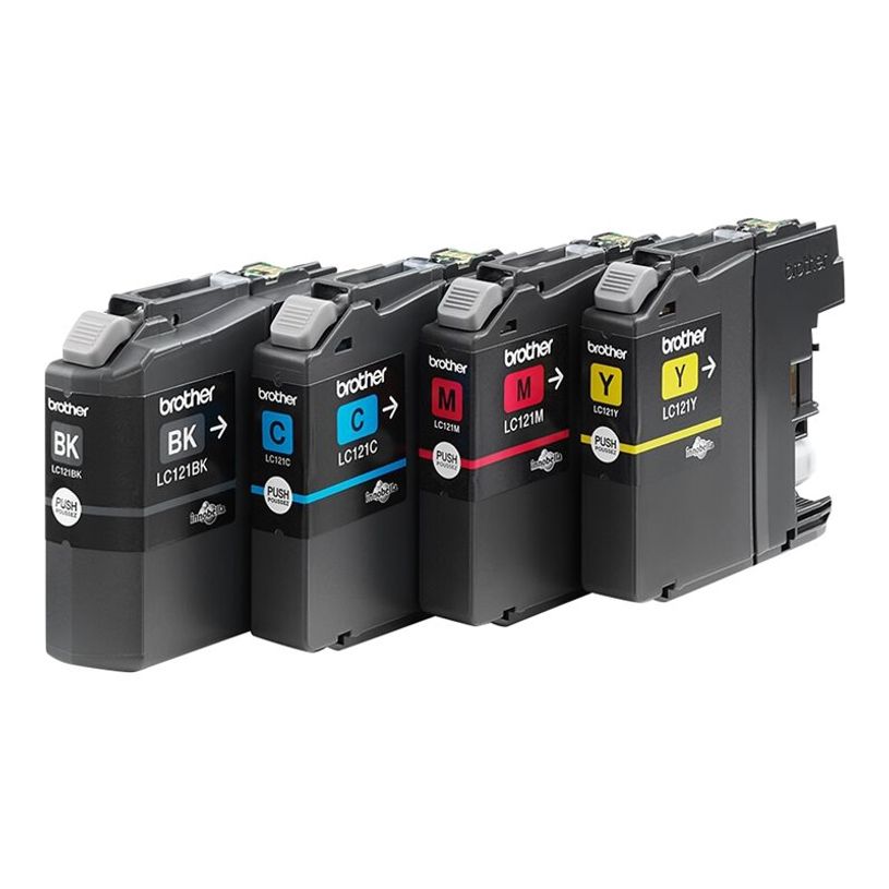 5014047566233-Brother LC121 - Pack de 4 - noir, cyan, magenta, jaune - cartouche d'encre originale-P_79396212_9-9