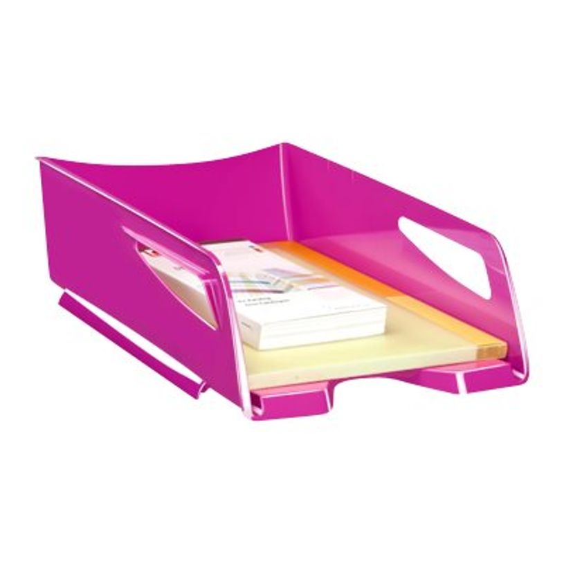 3462159004761-CEP Gloss - Corbeille à courrier maxi rose-P_79396228_1-0