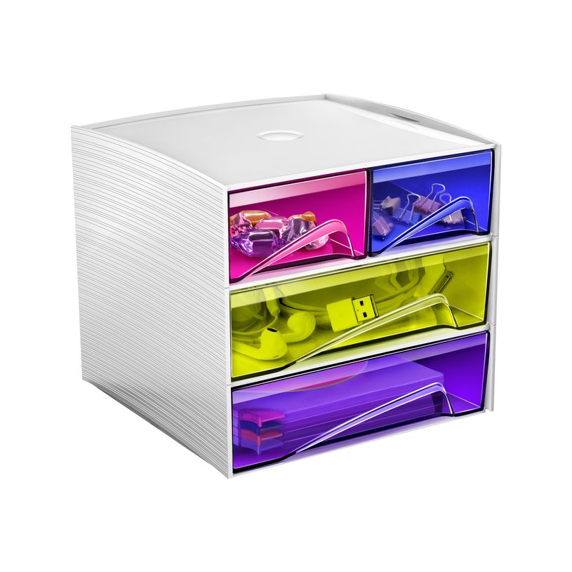 3462159005881-CEP MyCube Happy - Module de classement 4 tiroirs - multicolore-P_79396247_2-1