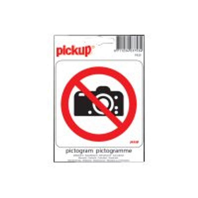 8711234037534-Pickup - Pictogramme - Pas de photographie - 100 x 100 mm-P_79396256_1-0