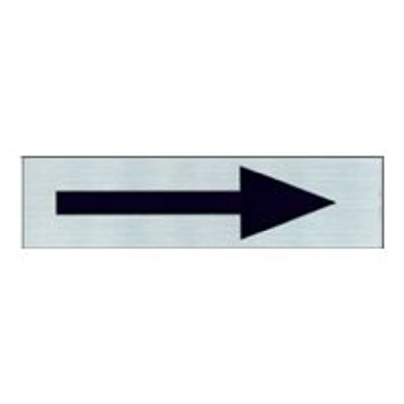 8711234046376-Pickup - Plaque de signalisation - 165 x 44 mm - autocollant - flèche de direction-P_79396257_1-0