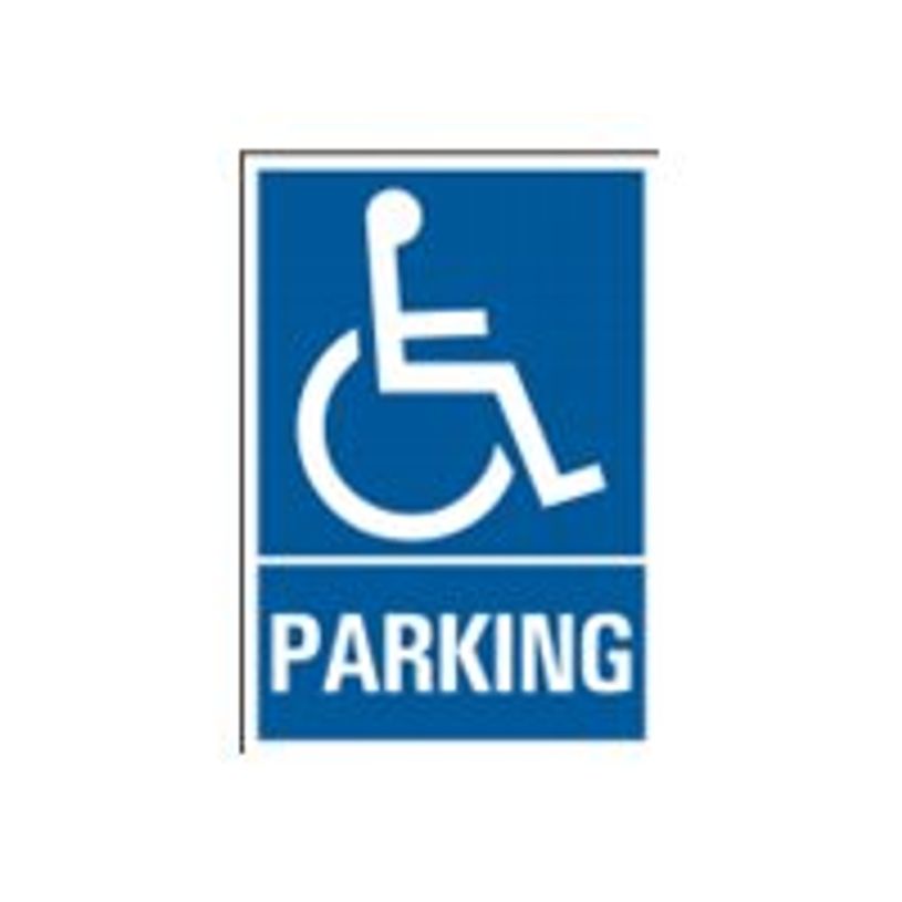 8711234129024-Pickup - Plaque de signalisation - 230 x 330 mm - parking invalide-P_79396298_1-0