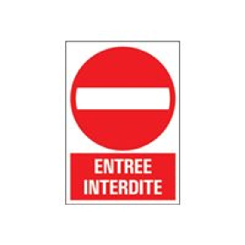 8711234129192-Pickup - Panneau Entrée interdite 1 - 230 x 330 mm-P_79396308_1-0