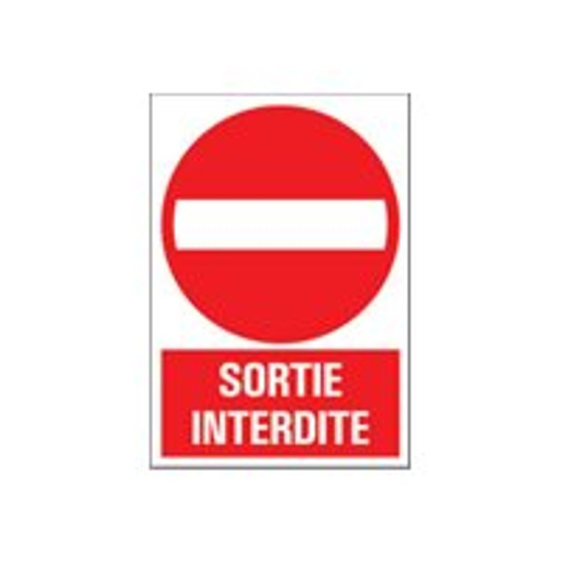 8711234129208-Pickup - Panneau Sortie interdite - 230 x 330 mm-P_79396309_1-0