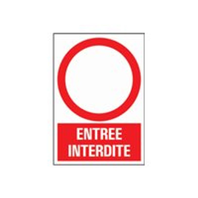 8711234129215-Pickup - Panneau Entrée interdite 2 - 230 x 330 mm-P_79396310_1-0